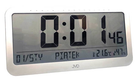 Zegar /budzik JVD STEROWANY RADIOWO duży RB9359.2