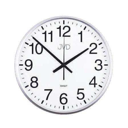 Zegar ścienny biały czytelny 30,5 HP684.1